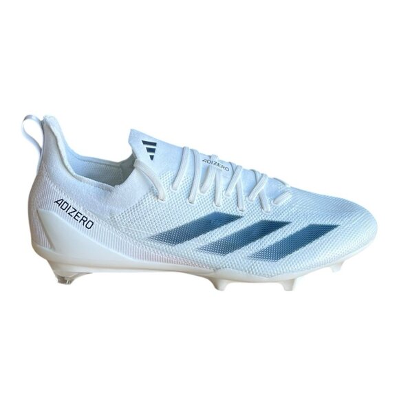 adidas SM adizero Electric Navy / White Football Cleats Men's Size 12 IH0540